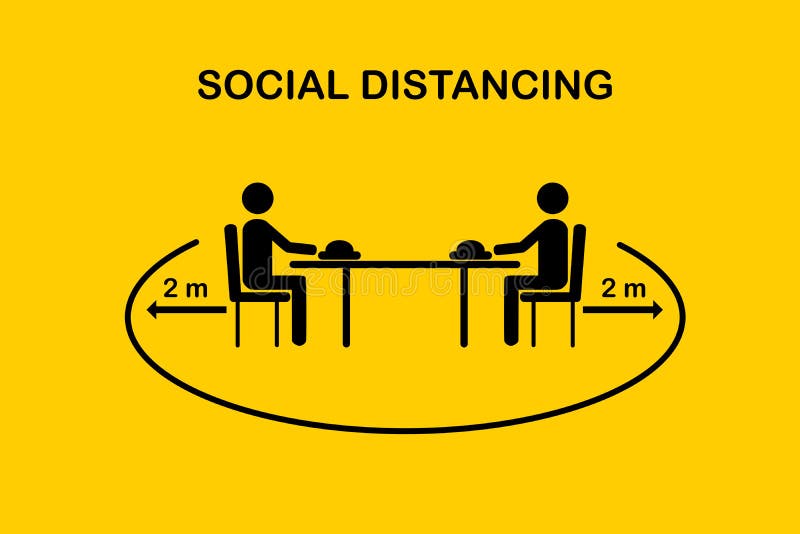 BURGERS FOOD Social distancing keep 2m apart flag sign complete kit  FLAGS SIGN 
