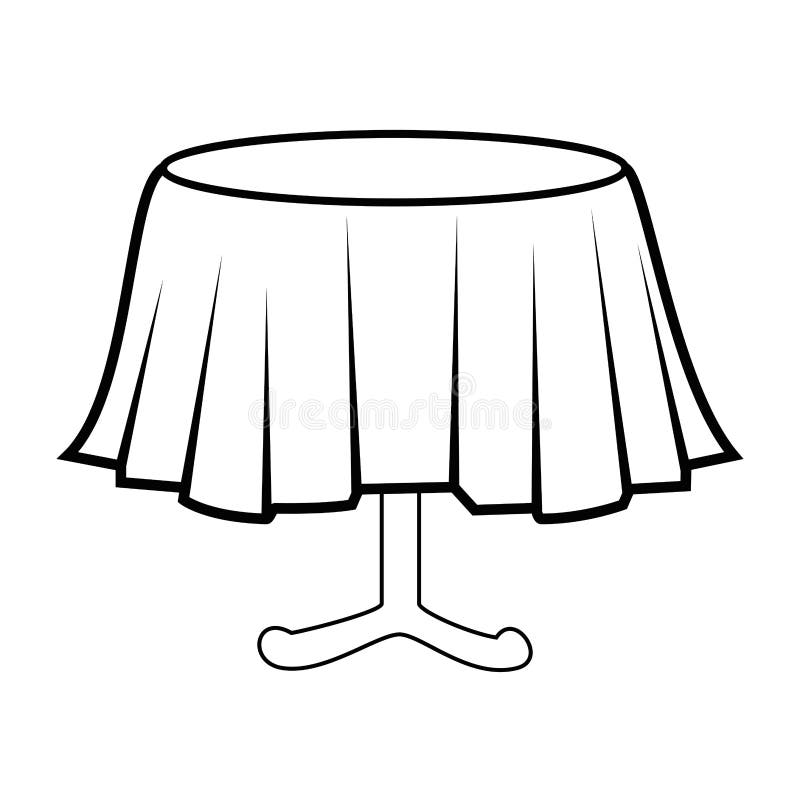 cafe table clipart