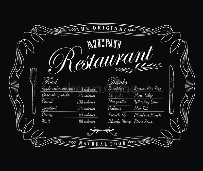 Restaurantmenütafelweinleserahmen-Antikenaufkleber vektor abbildung Restaurantmenütafelweinleserahmen-Antikenaufkleber vektor abbildung