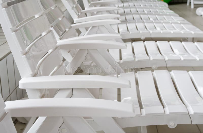 Resting chairs stock images