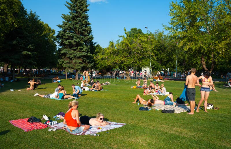 Resting in the Gorky Park