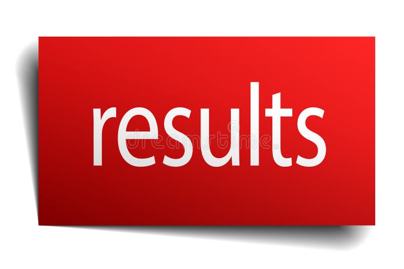 Download 3d results sign stock illustration. Illustration of ...