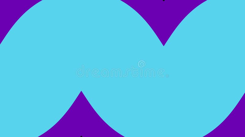 Resumen colorido brillante fondo de patrón ondulado. Fondo abstracto de bucle dinámico simple. almacen de video