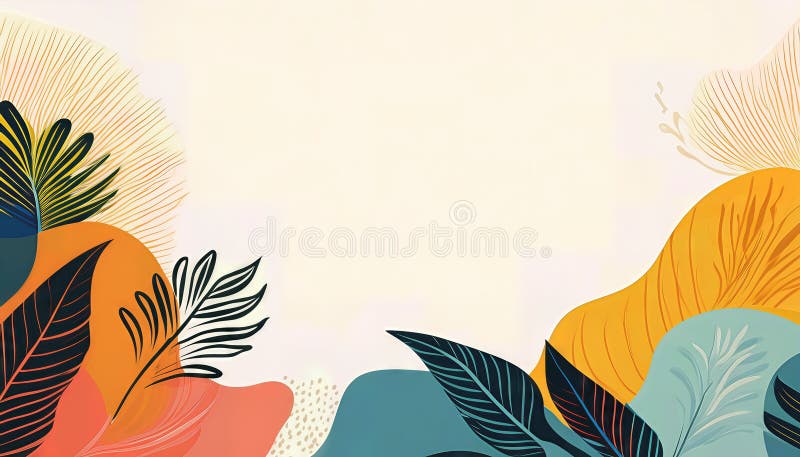 Resumen Kaleidoscópico llamativo Plantilla de fondo de forma colorida para decoración o diseño de arte digital stock de ilustración