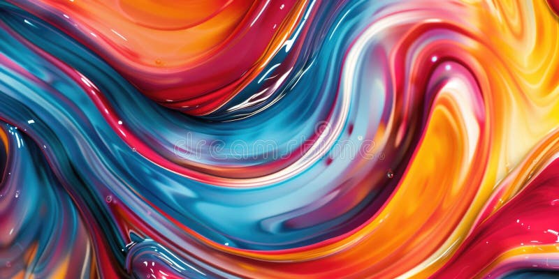 Resumen vibrante Kaleidoscope stock de ilustración