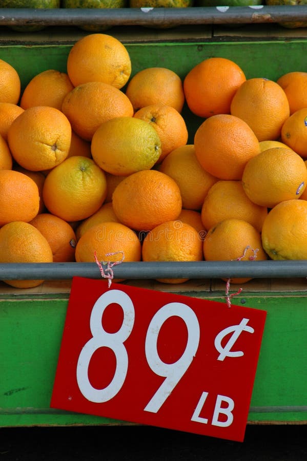 Retail Image of Oranges at a Market Stock Photo Image of buying