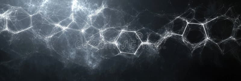 Rete generata dall'intelligenza artificiale royalty illustrazione gratis