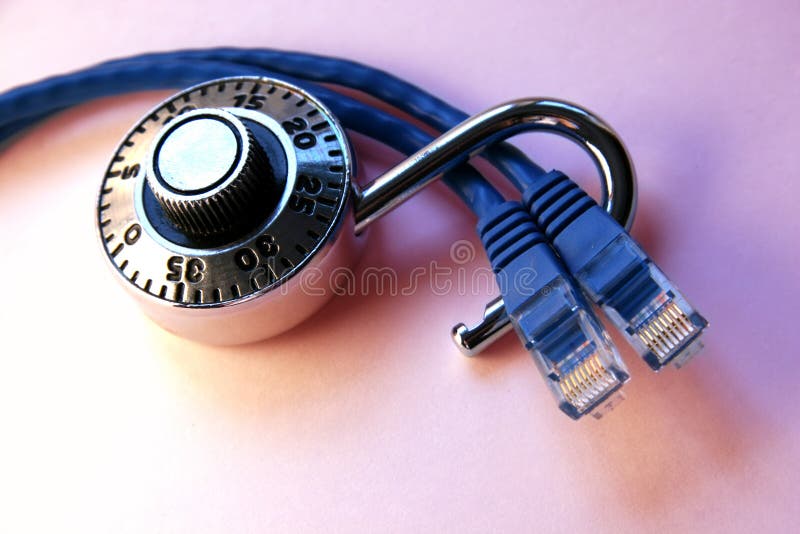 Rete sbloccata immagine stock libera da diritti