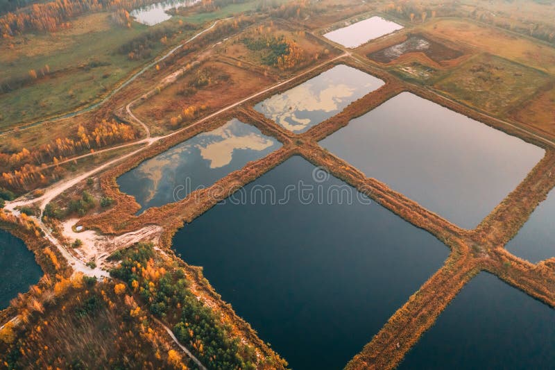 Retention Basins, Wet Pond, Wet Detention Basin Or Stormwater Management Pond, Is An Artificial Pond With Vegetation