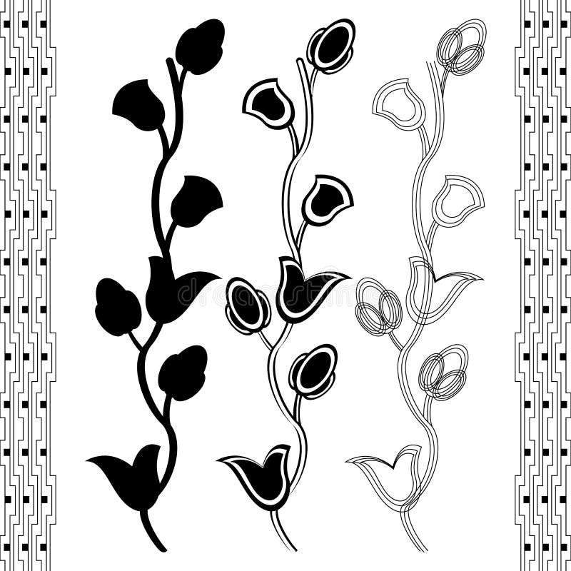 Reticolo americano antico illustrazione di stock Reticolo americano antico illustrazione di stock