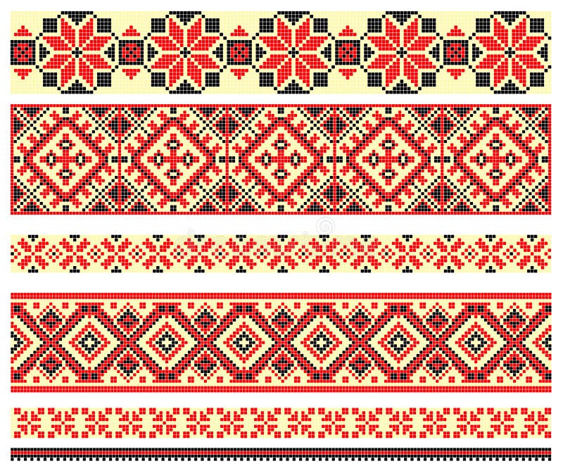 Reticolo del traversa-punto del ricamo royalty illustrazione gratis Reticolo del traversa-punto del ricamo royalty illustrazione gratis