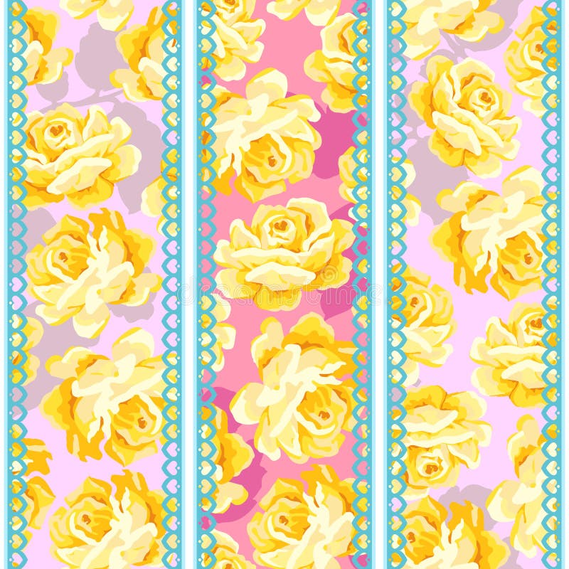 Reticolo di rosa di eleganza misera royalty illustrazione gratis Reticolo di rosa di eleganza misera royalty illustrazione gratis