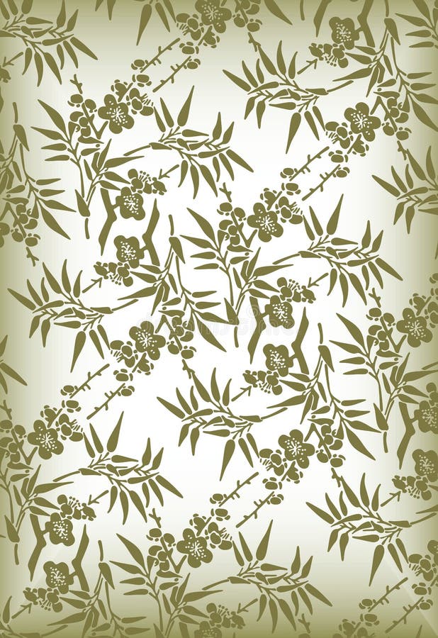Reticolo floreale elegante illustrazione vettoriale