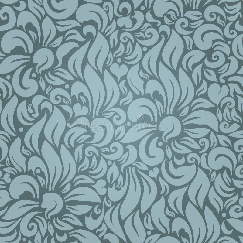 Reticolo floreale senza giunte illustrazione di stock Reticolo floreale senza giunte illustrazione di stock