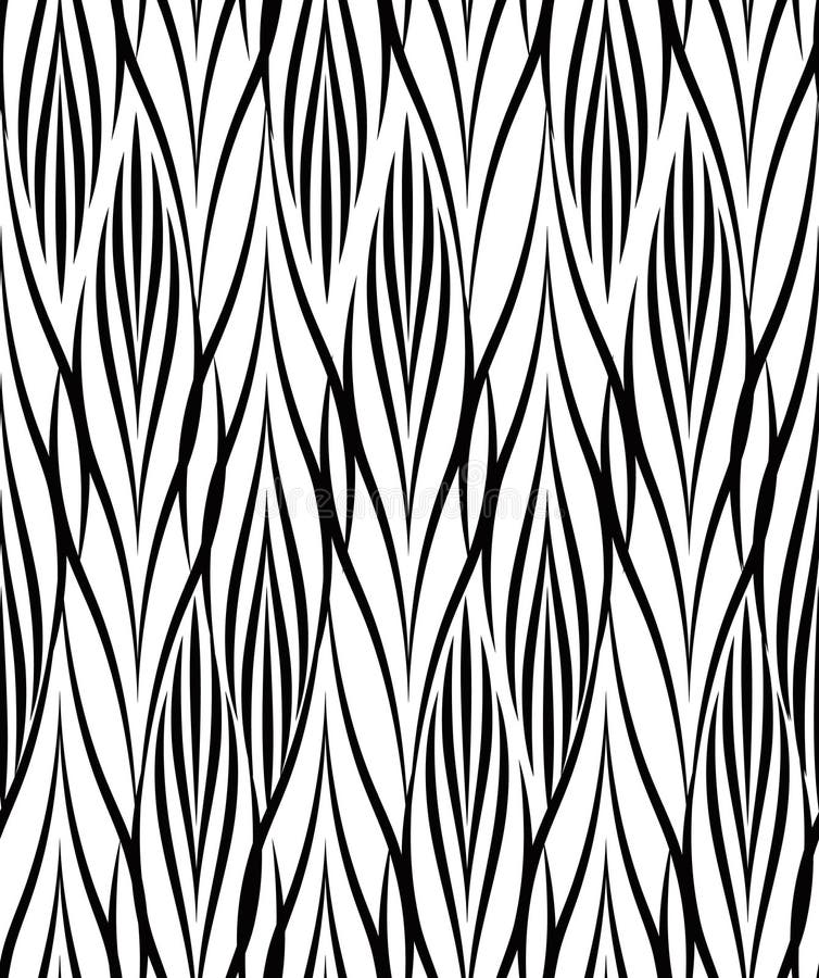 Reticolo geometrico astratto Linea senza cuciture orname in bianco e nero illustrazione vettoriale Reticolo geometrico astratto Linea senza cuciture orname in bianco e nero illustrazione vettoriale