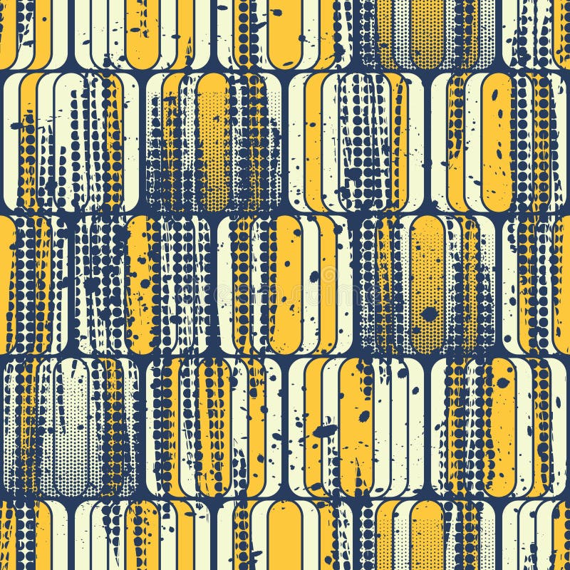 Reticolo geometrico astratto senza giunte illustrazione vettoriale Reticolo geometrico astratto senza giunte illustrazione vettoriale