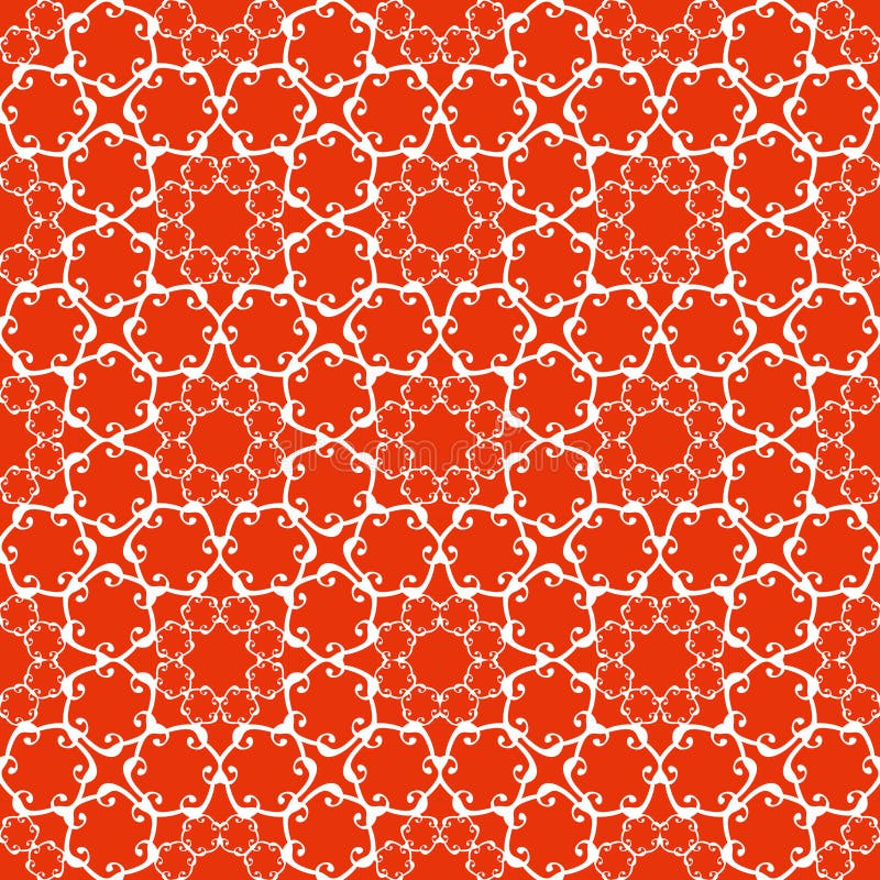 Download Reticolo Senza Giunte Astratto Illustrazione Vettoriale - Illustrazione di arricciatura, continuità: 7306407