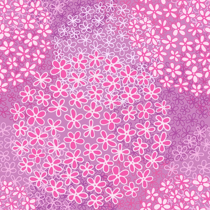 Reticolo senza giunte con i fiori dentellare illustrazione vettoriale Reticolo senza giunte con i fiori dentellare illustrazione vettoriale