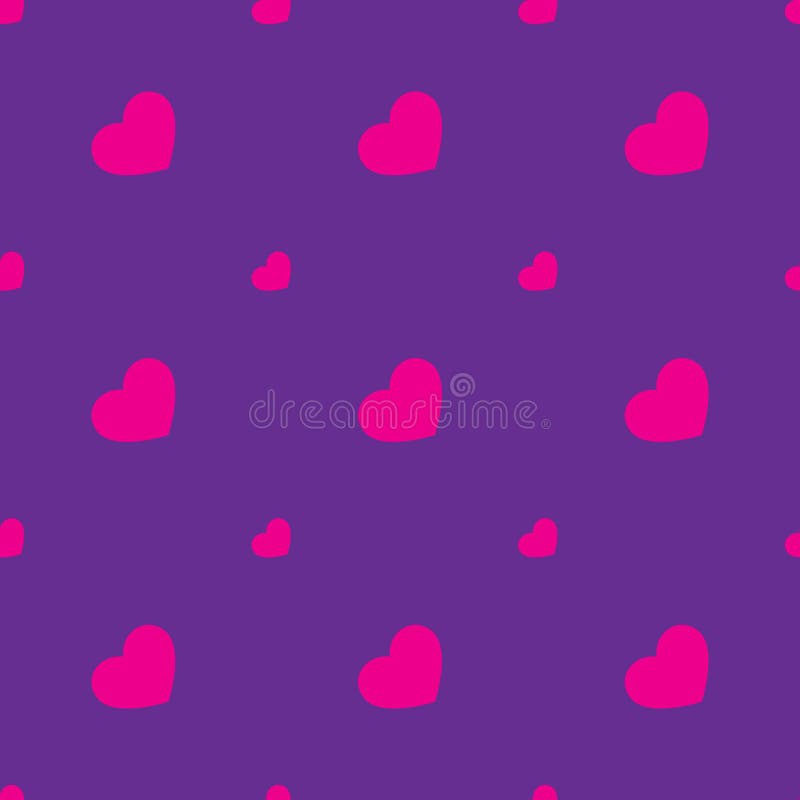 Reticolo senza giunte con i piccoli cuori illustrazione di stock Reticolo senza giunte con i piccoli cuori illustrazione di stock