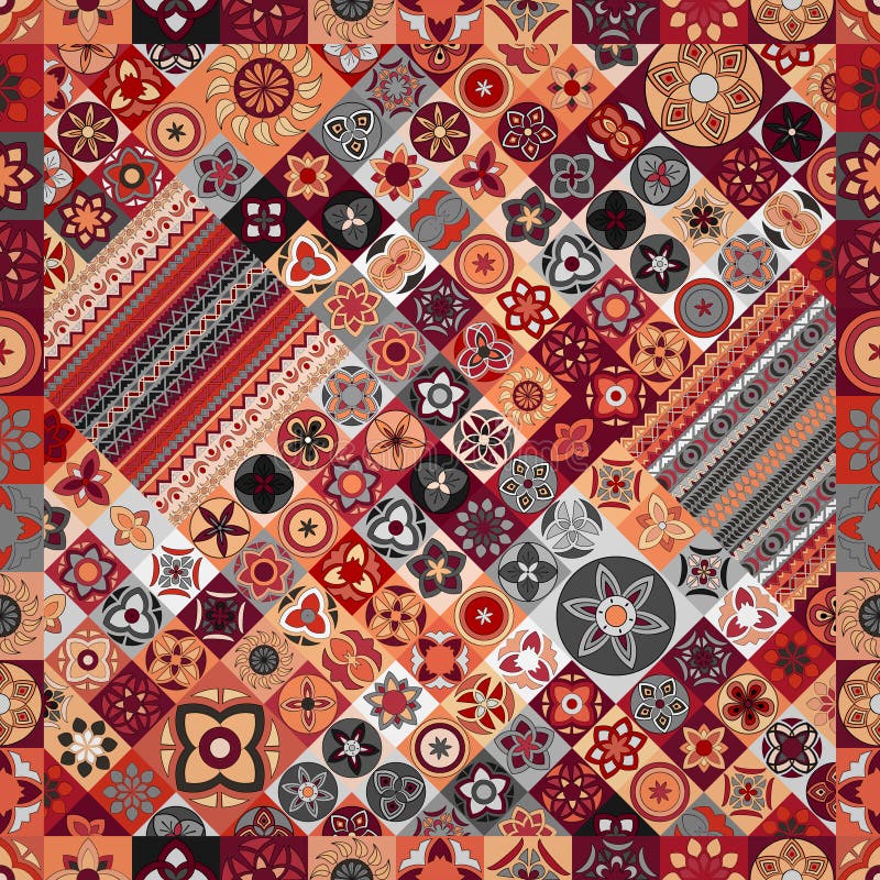 Reticolo senza giunte Elementi decorativi dell'annata Fondo disegnato a mano Islam, arabo, indiano, motivi dell'ottomano immagini stock Reticolo senza giunte Elementi decorativi dell'annata Fondo disegnato a mano Islam, arabo, indiano, motivi dell'ottomano immagini stock