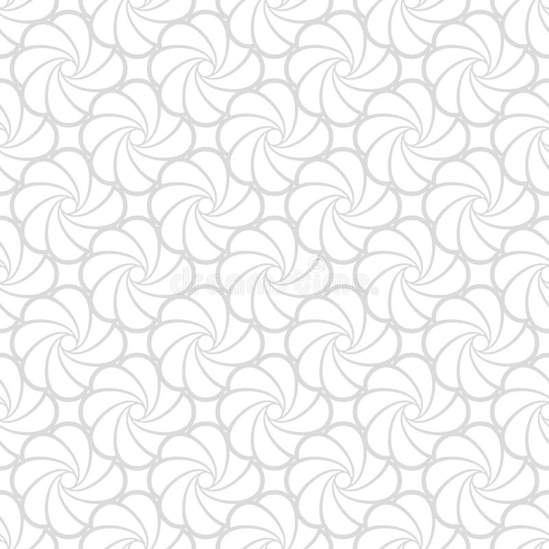 Reticolo senza giunte floreale Fondo grigio chiaro della carta da parati illustrazione vettoriale Reticolo senza giunte floreale Fondo grigio chiaro della carta da parati illustrazione vettoriale