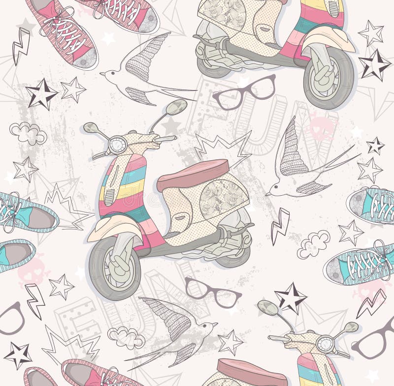Reticolo sveglio dell'estratto del grunge illustrazione vettoriale Reticolo sveglio dell'estratto del grunge illustrazione vettoriale