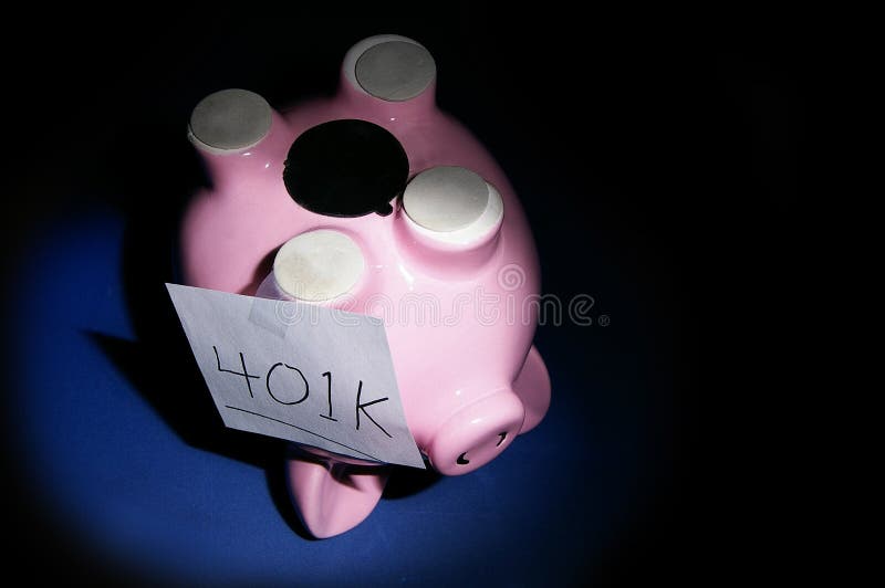 Retirement money troubles royalty free stock images