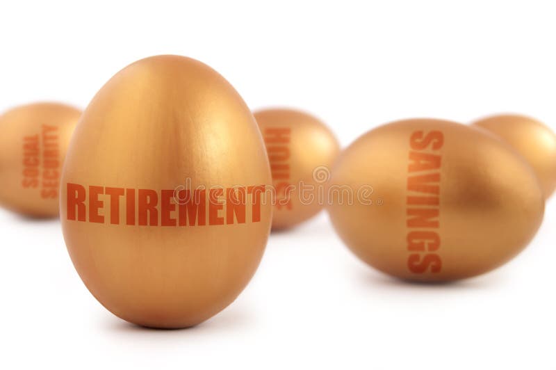 Retirement nest egg royalty free stock photo