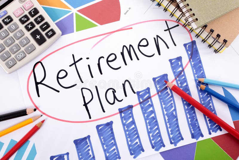 Retirement plan, pension fund growth planning