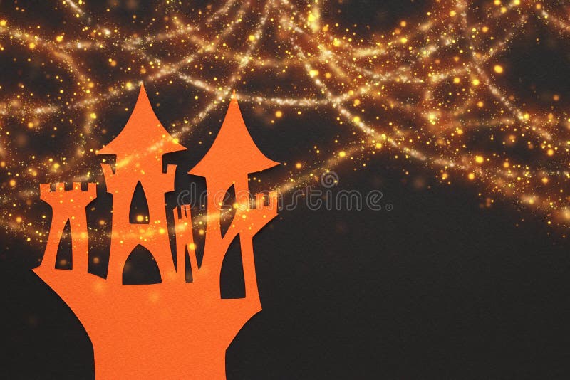Retranchez-vous au-dessus du fond de papier noir et des lumières d'or rougeoyantes illustration de vecteur Retranchez-vous au-dessus du fond de papier noir et des lumières d'or rougeoyantes illustration de vecteur