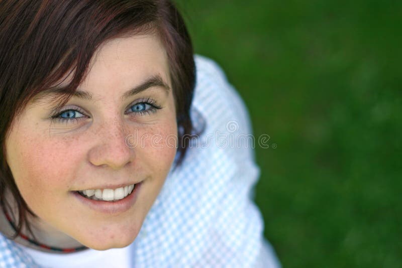 Retrato adolescente foto de stock royalty free Retrato adolescente foto de stock royalty free