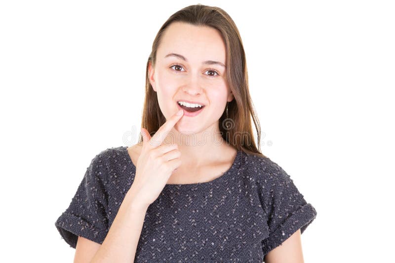 Retrato chocante surpreendido da jovem mulher da emoção da surpresa no conceito da expressão facial imagem de stock royalty free Retrato chocante surpreendido da jovem mulher da emoção da surpresa no conceito da expressão facial imagem de stock royalty free