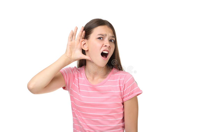 Menina foto de stock