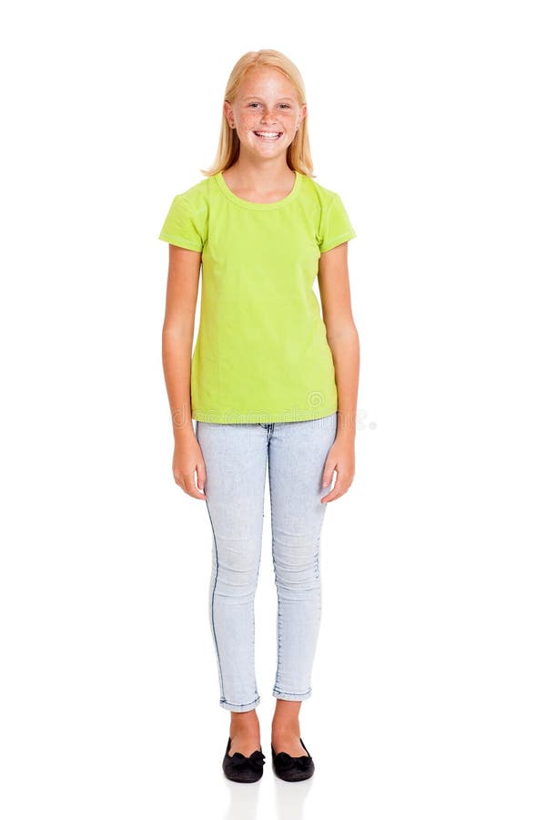 Retrato da menina do Preteen fotografia de stock Retrato da menina do Preteen fotografia de stock