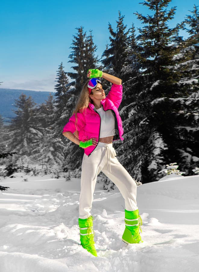Gafas de esquí y snow negros de mujer