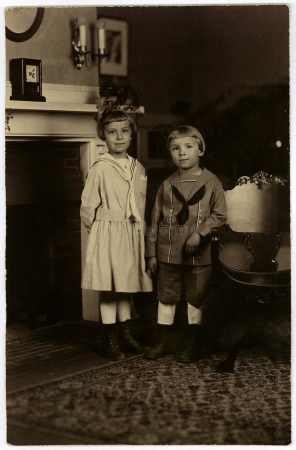 Retrato de la vendimia Circa 1922 imágenes de archivo libres de regalías Retrato de la vendimia Circa 1922 imágenes de archivo libres de regalías