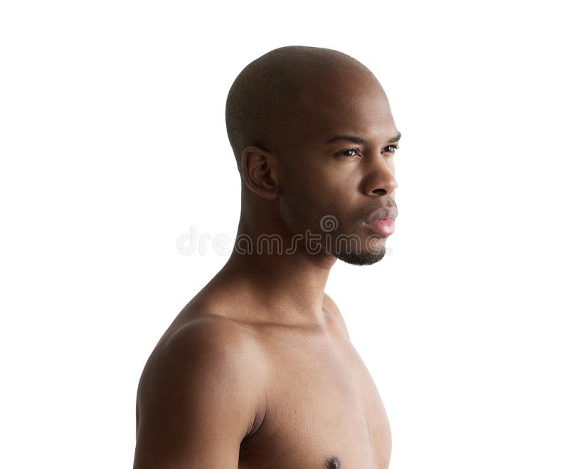 Retrato de un hombre descamisado joven hermoso fotografía de archivo libre de regalías Retrato de un hombre descamisado joven hermoso fotografía de archivo libre de regalías