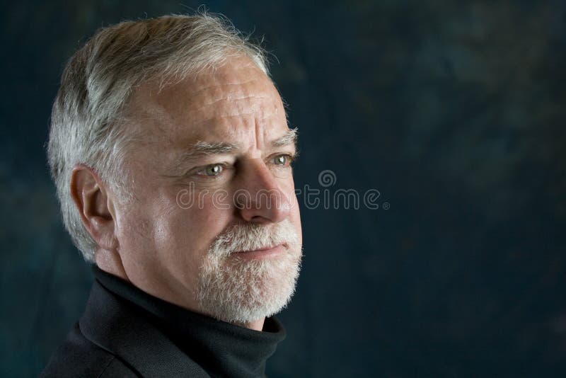 Retrato De Un Hombre Maduro Foto de archivo Imagen de persona