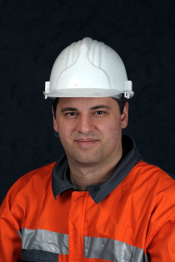 Retrato de un trabajador de mina
