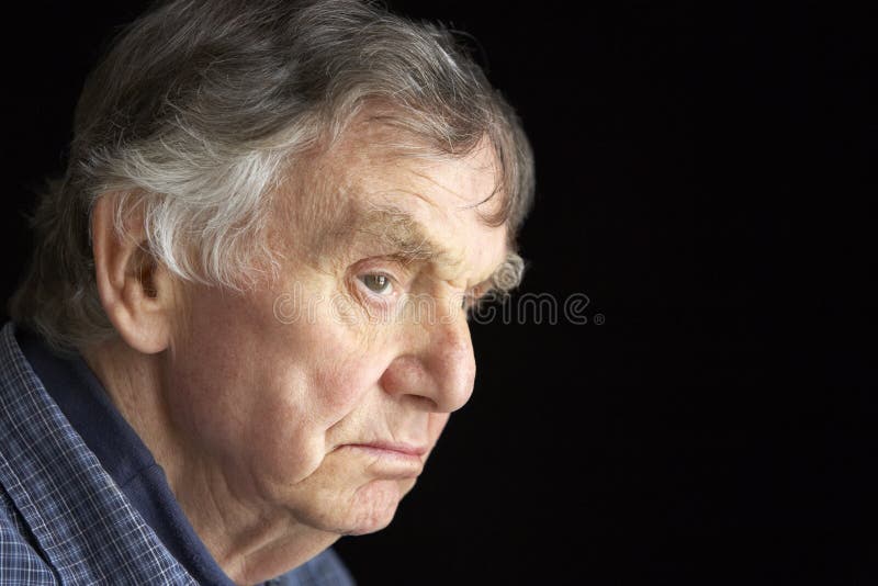 Retrato del hombre mayor fotografía de archivo Retrato del hombre mayor fotografía de archivo