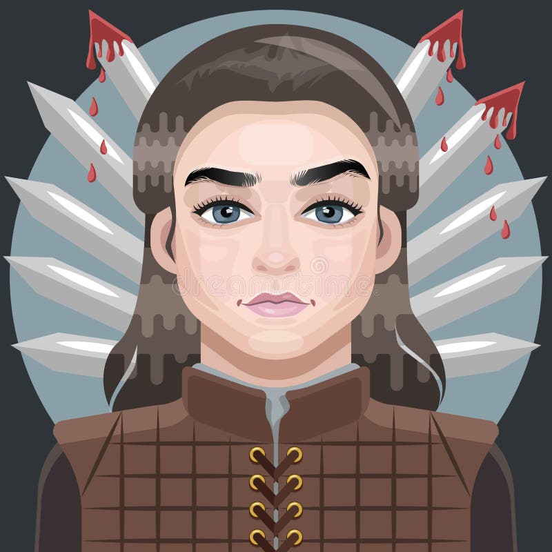 Retrato del vector Cara de la muchacha de la historieta Ejemplo plano Icono de Avatar con el fondo libre illustration Retrato del vector Cara de la muchacha de la historieta Ejemplo plano Icono de Avatar con el fondo libre illustration