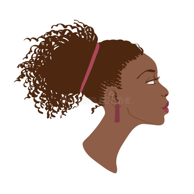 Retrato del vector del perfil hermoso de las mujeres ilustración del vector Retrato del vector del perfil hermoso de las mujeres ilustración del vector