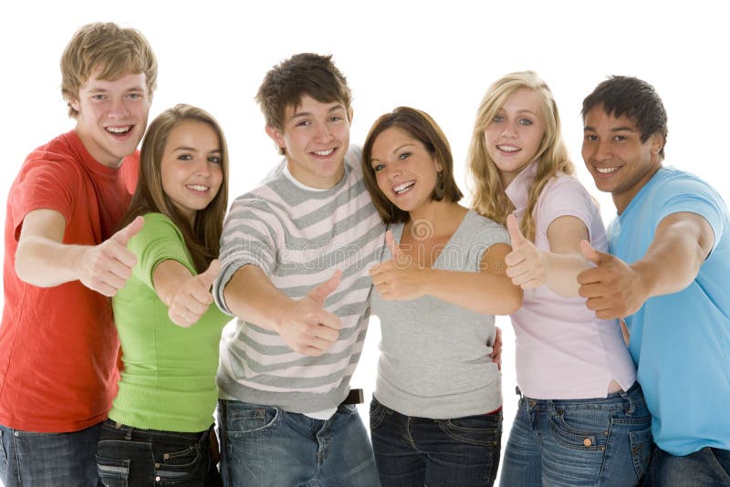 Retrato dos adolescentes e dos meninos fotografia de stock Retrato dos adolescentes e dos meninos fotografia de stock