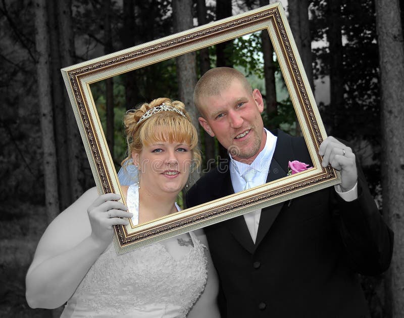 This is a portrait of a bride and groom in a country setting already framed and selectively colored. This is a portrait of a bride and groom in a country setting already framed and selectively colored.