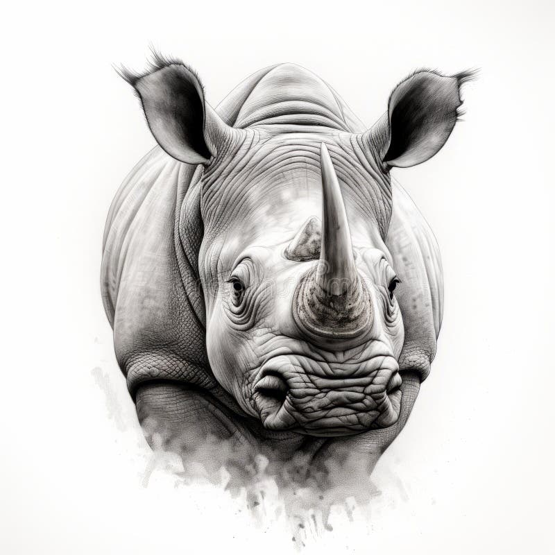 Desenho De Retrato De Raposa Realista Com Alto Contraste Ilustração Stock -  Ilustração de contraste, wildlife: 284878400