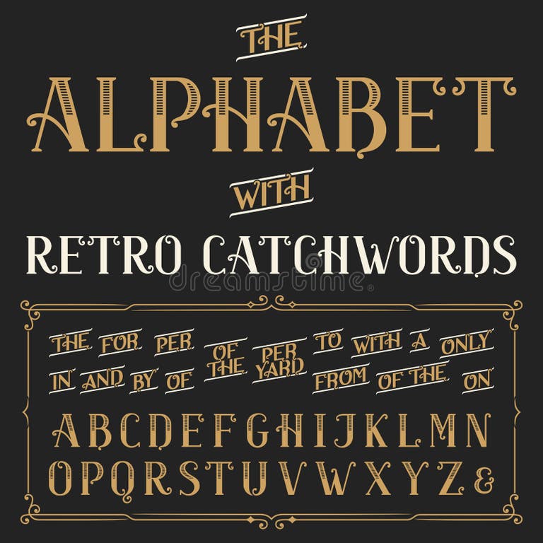 Alphabet Letters Stock Illustrations – 469,237 Alphabet Letters Stock ...