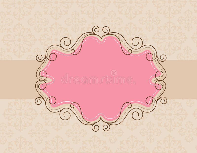 retro bakgrundsinbjudan stock illustrationer retro bakgrundsinbjudan stock illustrationer