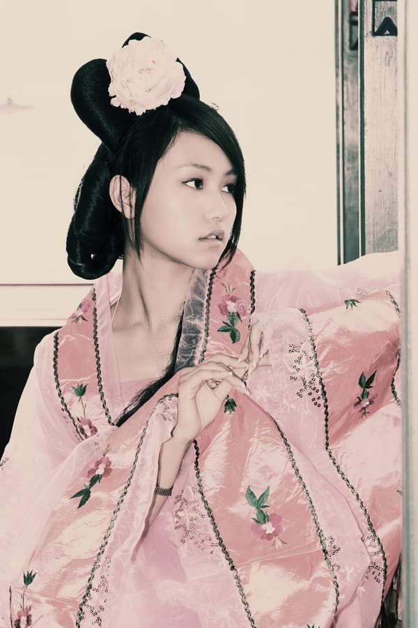 Retro beauty in China.