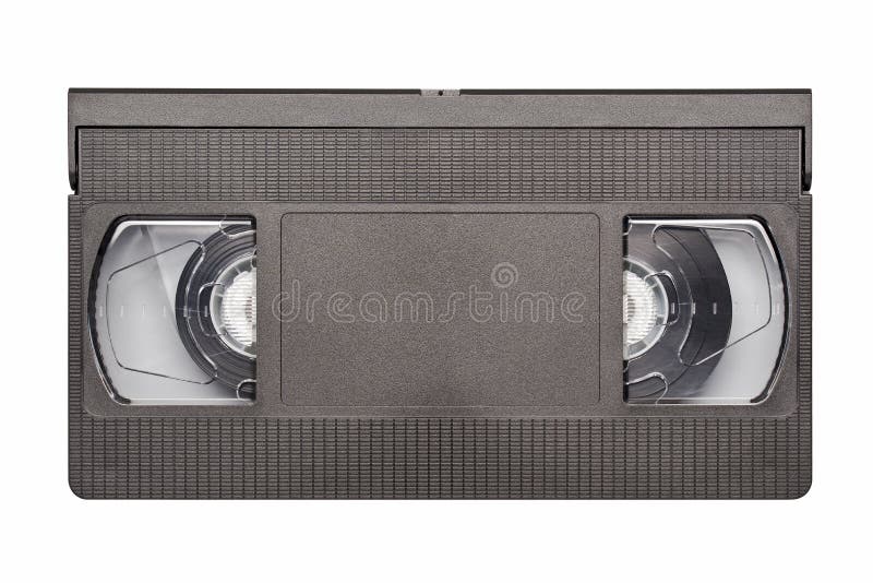 Download Old Video Cassette Tape Front Stock Image - Image of ...