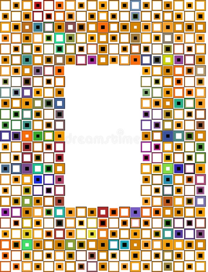 Retro block vector illustration Retro block vector illustration